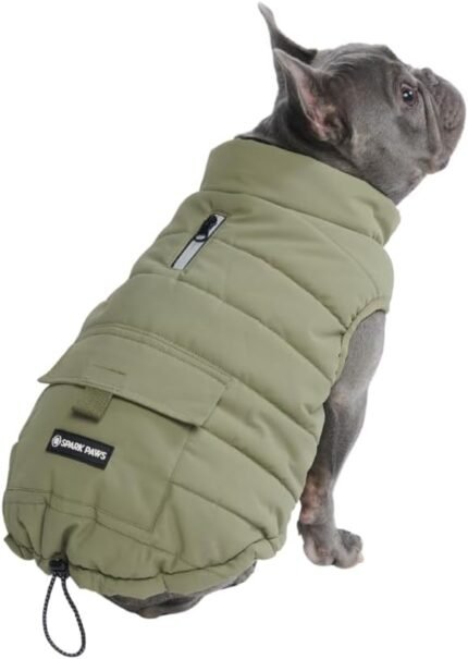 Spark Paws Dog Winter Coat Jacket - Warm Dog Clothes for Small Large Dogs