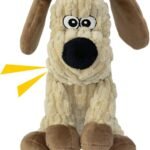 Squeaky Stuffed Dog Toys, Chew Dog for Large Medium Small Breeds