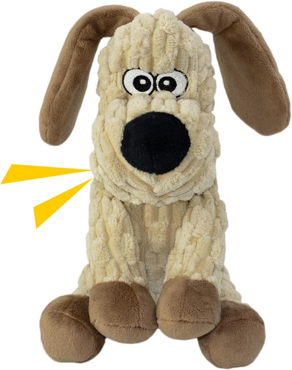 Squeaky Stuffed Dog Toys, Chew Dog for Large Medium Small Breeds Squeaky Stuffed Dog Toys, Chew Dog for Large Medium Small Breeds