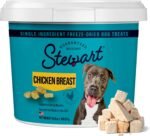Stewart Freeze Dried Dog Treats, 100% Chicken Breast, 14.8 oz Tub