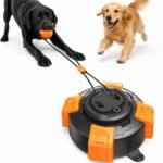 Suction Cup Dog Tug Toy, Calming Rope Play for Medium-Large Dogs