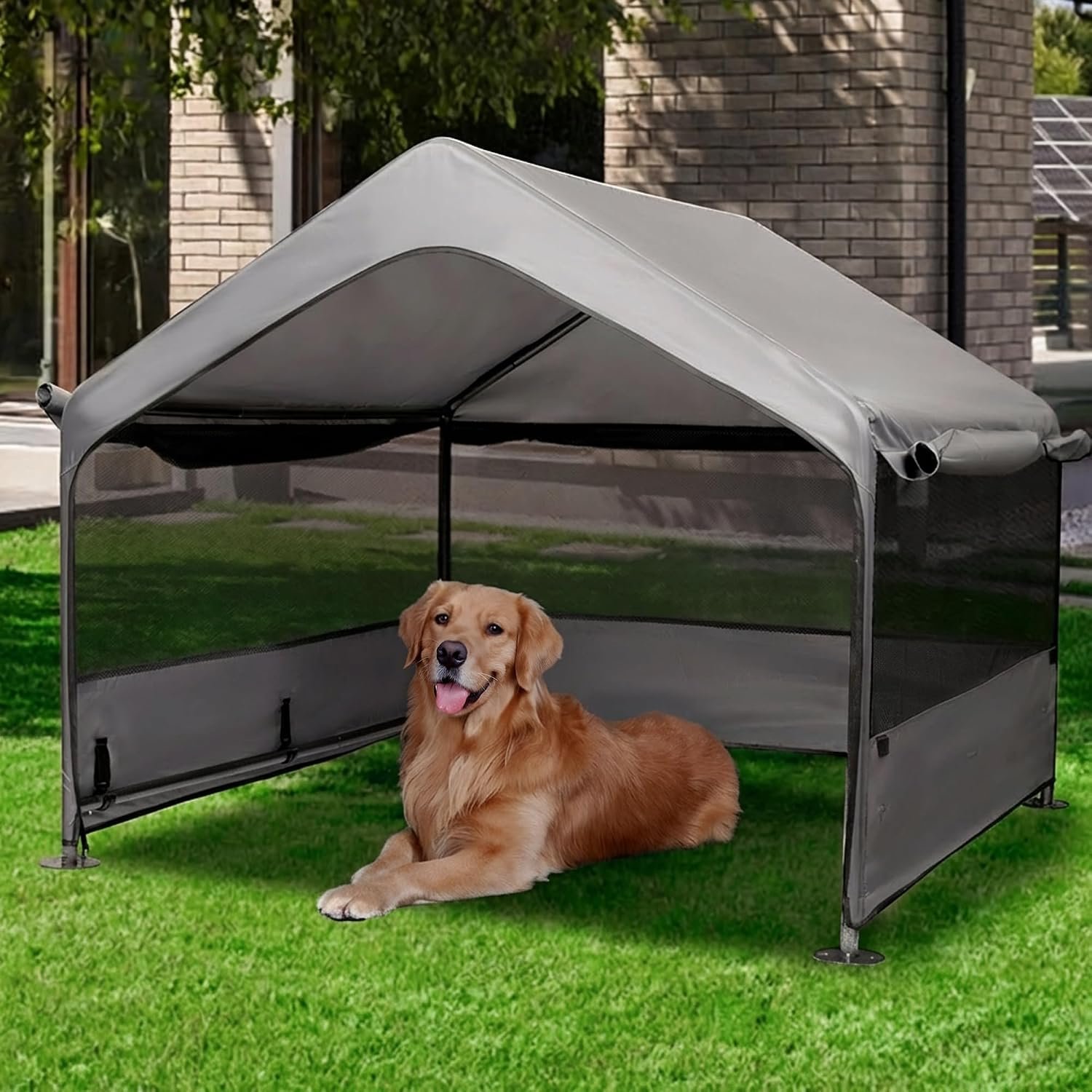 Summertrail Extra Large Dog House Outside, Dog Shade Shelter Tent Outdoor Summertrail Extra Large Dog House Outside, Dog Shade Shelter Tent Outdoor