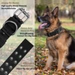 Tactical Dog Collar Heavy Duty Metal Buckle Collars for Medium Large Dogs - Image 2