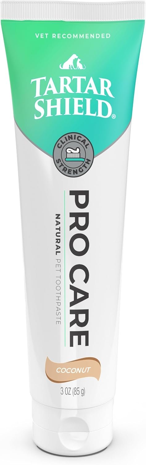 Tartar Shield® Pro Care Dog & Cat Toothpaste, VOHC Accepted, 3 oz. Tartar Shield® Pro Care Dog & Cat Toothpaste, VOHC Accepted, 3 oz.