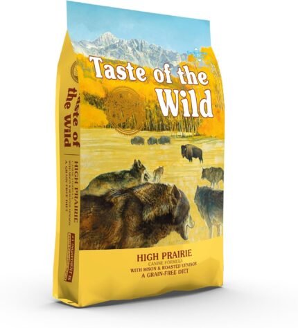 Taste of the Wild High Prairie Adult Dry Dog Food, Roasted Bison, 28lb