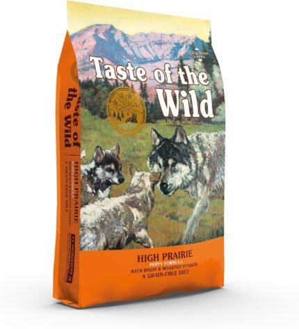 Taste of the Wild High Prairie Puppy Dry Dog Food, Roasted Bison, 28lb