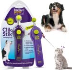 Terry Ryan Clik Stik by Karen Pryor – All-in-One Retractable Target Stick & Dog Clicker for Effective Pet Training, Telescopes 6-23 Inch, Includes Expert Training Guide, Durable & Easy to Use