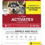 TevraPet Activate II Flea and Tick Prevention for Large Dogs 21-55 lbs