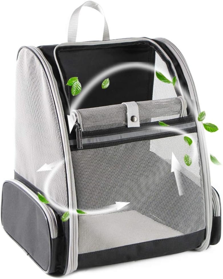 Texsens Innovative Traveler Bubble Backpack Pet Carriers for Cats and Dogs (Black) Texsens Innovative Traveler Bubble Backpack Pet Carriers for Cats and Dogs (Black)