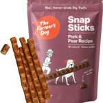 The Farmer’s Dog Snap Sticks, Human Grade Dog Treats, Pork & Pear 3oz