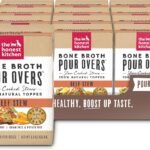 The Honest Kitchen Bone Broth Pour Overs Beef Stew Dog Food Topper, Human Grade Wet Meal Enhancer with Bone Broth & Beef, Adds Flavor & Hydration to Kibble for Picky Eaters, 12 Pack 5.5 oz