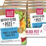The Honest Kitchen Butcher Block Pâté Wet Dog Food, Human Grade Turkey & Autumn Veggies Recipe, Complete Meal or Dog Food Topper for Picky Eaters, Smooth Texture, All Life Stages, 6 Pack 10.5 oz