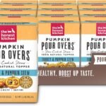 The Honest Kitchen Pumpkin Pour Overs Turkey & Pumpkin Dog Food Topper, Human Grade Wet Meal Enhancer with Pumpkin & Turkey Stew, Adds Flavor & Hydration to Kibble, 12 Pack 5.5 oz