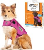 ThunderShirt for Dogs Calming Anxiety Vest, Large, Fuchsia Sport