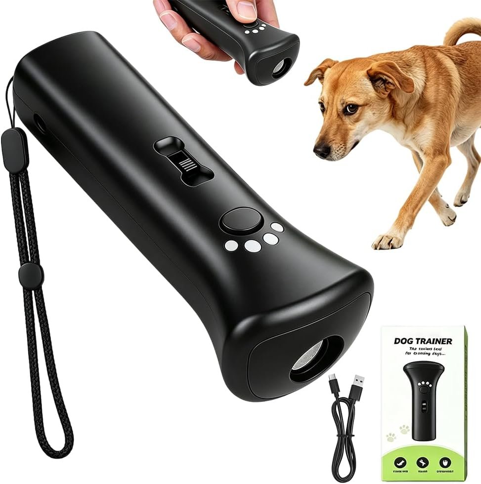 Trainer Ultrasonic for Dogs, Rechargeable Pet Training Device (1) Trainer Ultrasonic for Dogs, Rechargeable Pet Training Device (1)