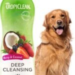 TropiClean Deodorizing Dog Shampoo, Berry & Coconut Scent, 20oz