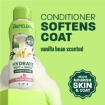 TropiClean Dog Conditioner, Easy Detangling & Moisturizing Conditioner, Puppy Safe, Made in The USA, Kiwi & Cocoa Butter Scent, 20oz. - Image 2