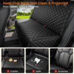 URPOWER Dog Car Seat Cover for Back Seat, Waterproof Car Seat Protector - Image 2