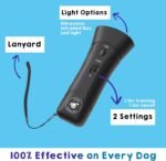 Ultrasonic Dog Bark Deterrent & Behavior Corrector - Stop Barking, Jumping, Aggression Without Yelling -Just Point & Press! Backed by Kevin Harrington from Shark Tank (Bark Begone Classic) - Image 2