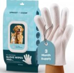 Uproot Clean Pet Grooming Gloves: Deodorizing & Grooming, 3-Month Supply