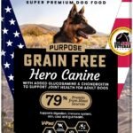 VICTOR Purpose Grain Free Hero Canine Dry Kibble – Active Adult Dogs, 30 lb