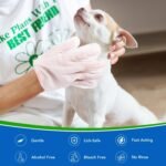 VOISEN 48 Pcs Pet Glove Wipes for Dogs, Pet Cleaning Gloves - Image 2