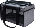 Vceoa 17.5"x11"x11" Pet Carrier for Cats - Image 2