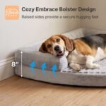 Veehoo Corner Dog Bed, 42" Orthopedic Washable Dog Bed for Large Size Dogs - Image 2