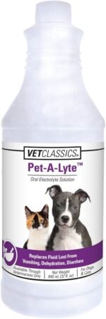 Vet Classics Pet-A-Lyte Oral Electrolyte Solution for Dogs & Cats - 32 Oz