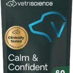 VetriScience Calm & Confident Chews for Dogs, Chicken, 60 Count
