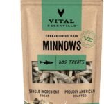Vital Essentials Freeze Dried Minnows Dog Treats, 1 oz Bag