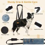 Vivifying Dog Lift Harness for Large Dogs, Flannel Rear Support Sling, L - Image 2