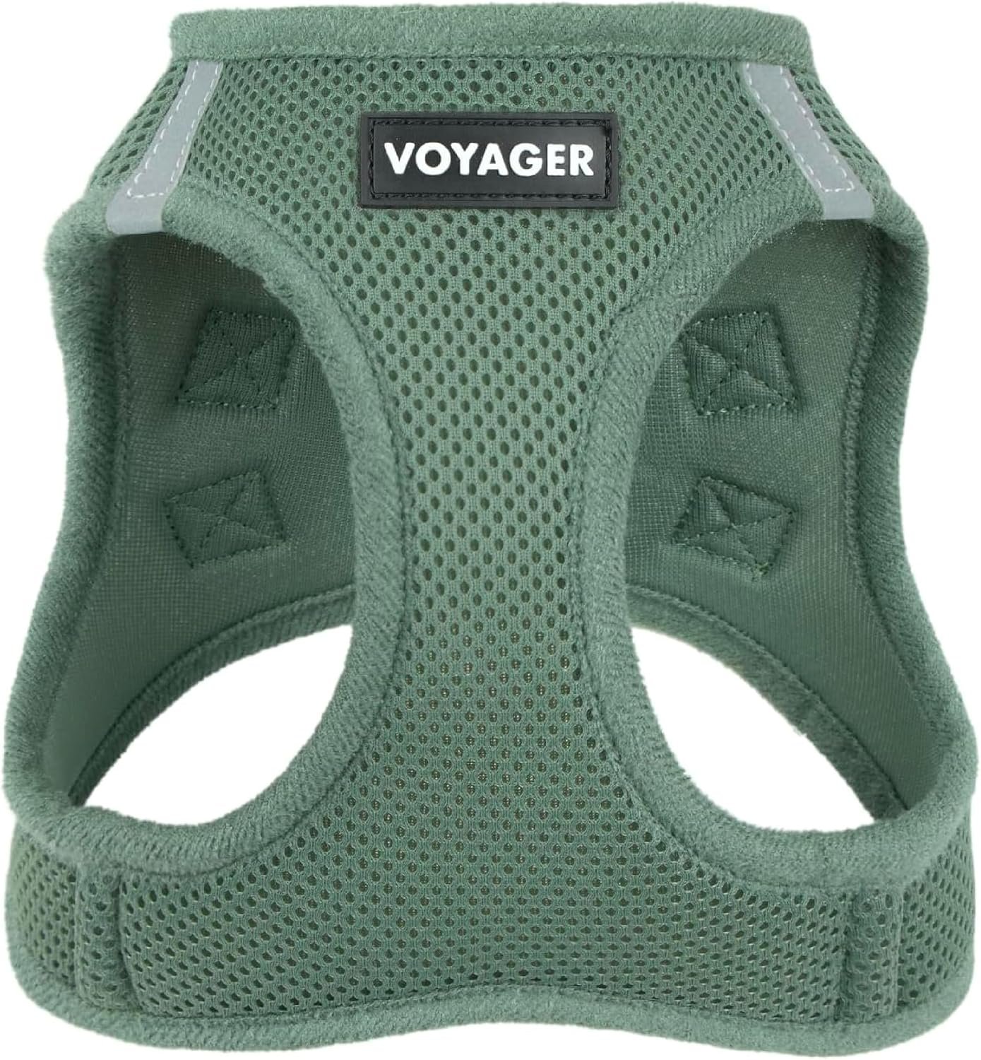 Voyager Step-in Air Dog Vest Harness – Moss Green, Small Voyager Step-in Air Dog Vest Harness – Moss Green, Small