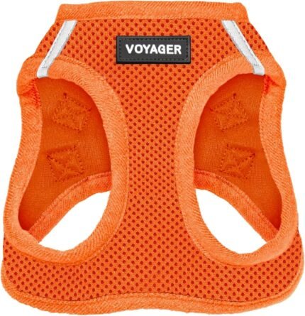 Voyager Step-in Air Dog Vest Harness - Orange, Small