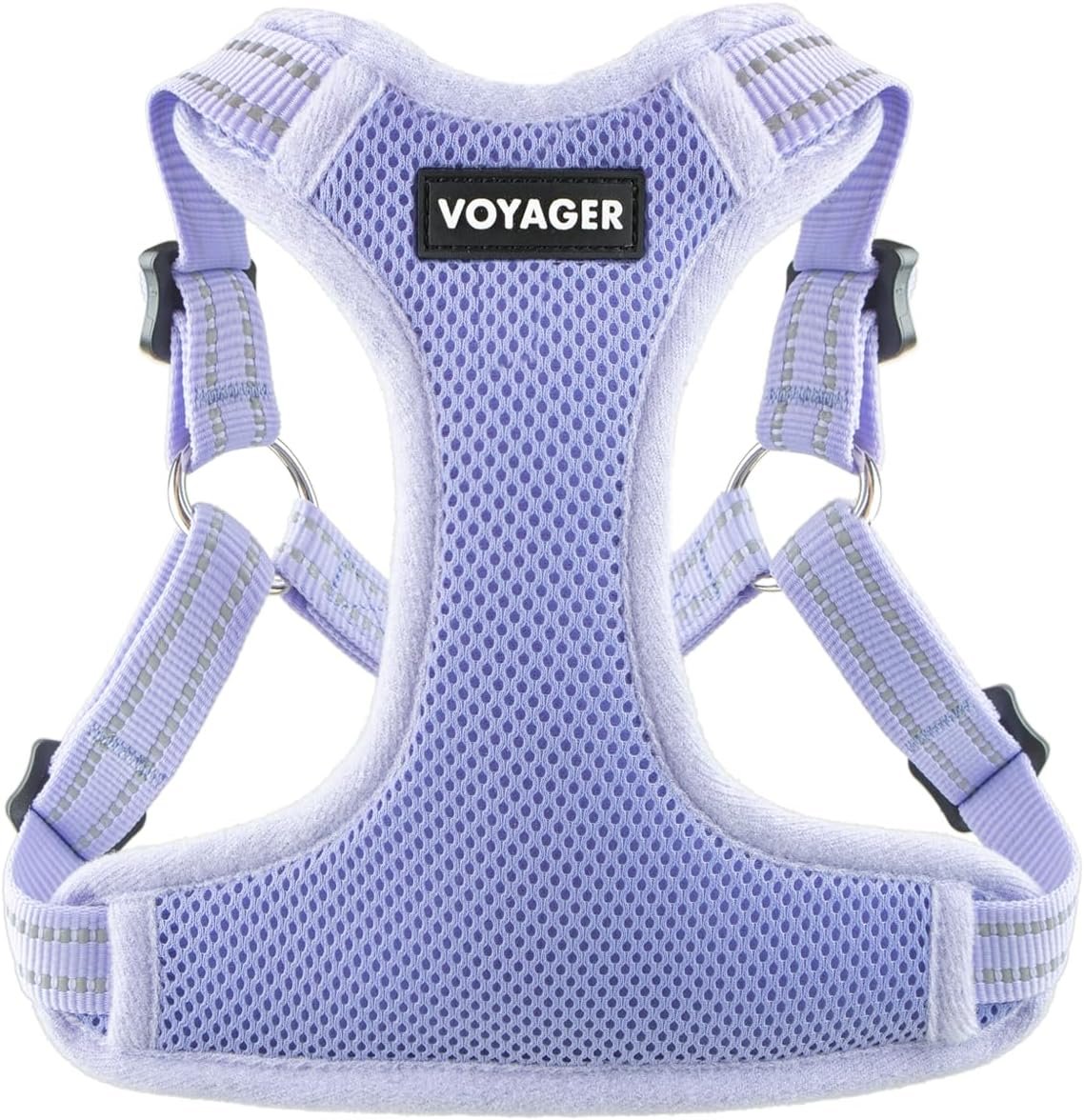 Voyager Step-in Flex Adjustable Dog Harness – Lavender, Medium Voyager Step-in Flex Adjustable Dog Harness – Lavender, Medium