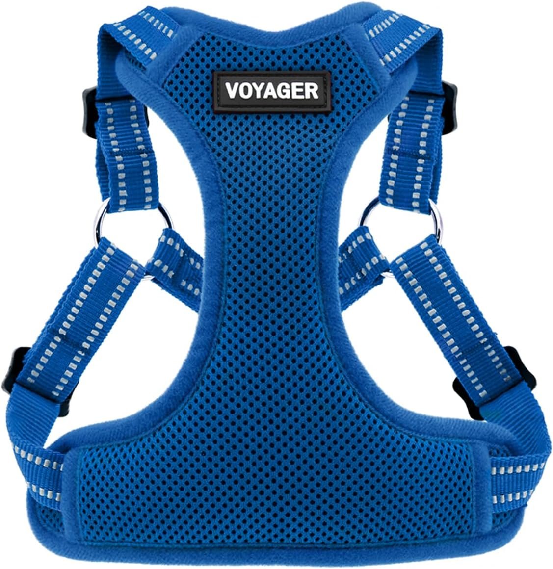 Voyager Step-in Flex Adjustable Dog Harness – Royal Blue, Medium Voyager Step-in Flex Adjustable Dog Harness – Royal Blue, Medium