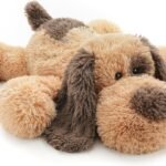 WEIGEDU Floppy Stuffed Dog Puppy Plush Toy, 20 inch, Brown