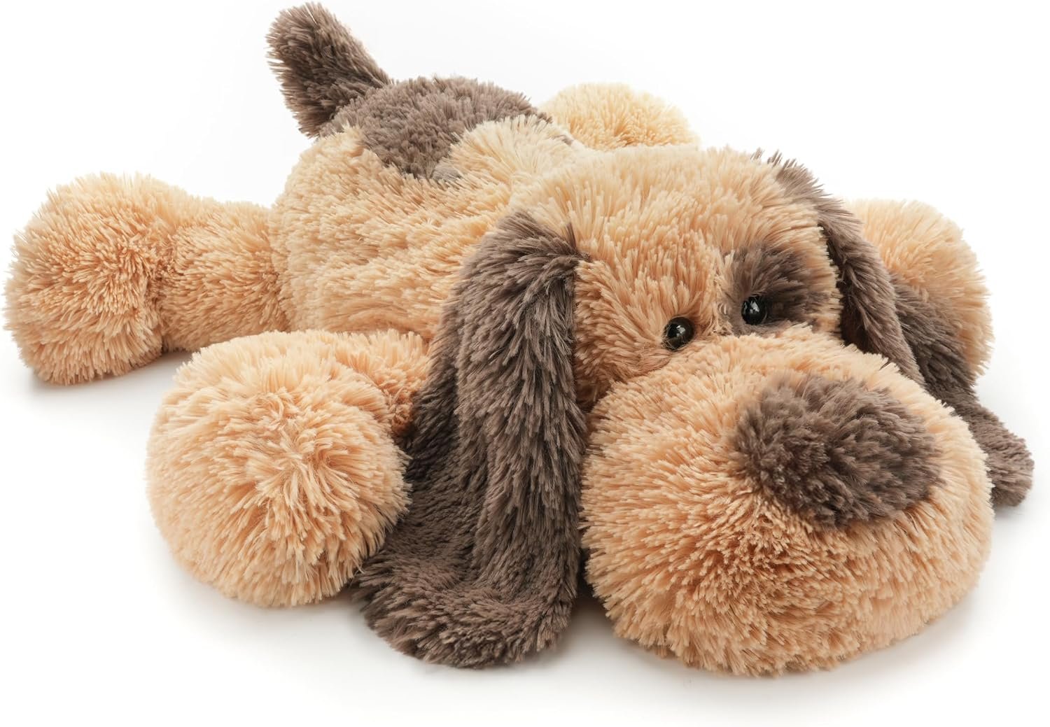 WEIGEDU Floppy Stuffed Dog Puppy Plush Toy, 20 inch, Brown WEIGEDU Floppy Stuffed Dog Puppy Plush Toy, 20 inch, Brown