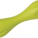 WEST PAW Zogoflex Hurley Dog Bone Chew Toy – Floatable Pet Toys for Aggressive Chewers, Catch, Fetch – Bright-Colored Bones for Dogs – Recyclable, Dishwasher-Safe, Non-Toxic, Small, Granny Smith