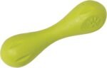 WEST PAW Zogoflex Hurley Dog Bone Chew Toy – Floatable Pet Toys for Aggressive Chewers, Catch, Fetch – Bright-Colored Bones for Dogs – Recyclable, Dishwasher-Safe, Non-Toxic, Small, Granny Smith