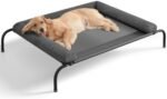 WESTERN HOME Cooling Elevated Dog Bed for Large Dogs,Outdoor Raised Dog Bed