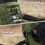 WINGOIN Tactical Dog Harness for Large Dogs,No Pull Heavy Duty Dog Harness - Image 2