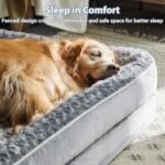WNPETHOME Orthopedic Washable XXL Dog Bed for Senior Dog Cozy Sleep - Image 2