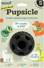WOOF Power Chewer Pupsicle Dog Treat Toy for Dogs 10-25 lbs