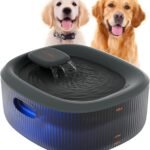WOPET Dog Water Fountain for Large Dogs, 6L/205oz/1.6Gal Automatic Dog and Cat Water Fountain, Pet Water Dispenser with 2 Filters, Ultra-Quiet Pump, Great for Large Dogs Cats and Multi-Pet Home