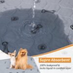 Washable Puppy Pads, Absorbent Pee Pads for Dogs, Potty Training, 2-Pack - Image 2
