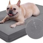 Waterproof Medium Dog Bed Outdoor Washable Orthopedic Foam Crate Pad 30″