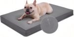 Waterproof Medium Dog Bed Outdoor Washable Orthopedic Foam Crate Pad 30"