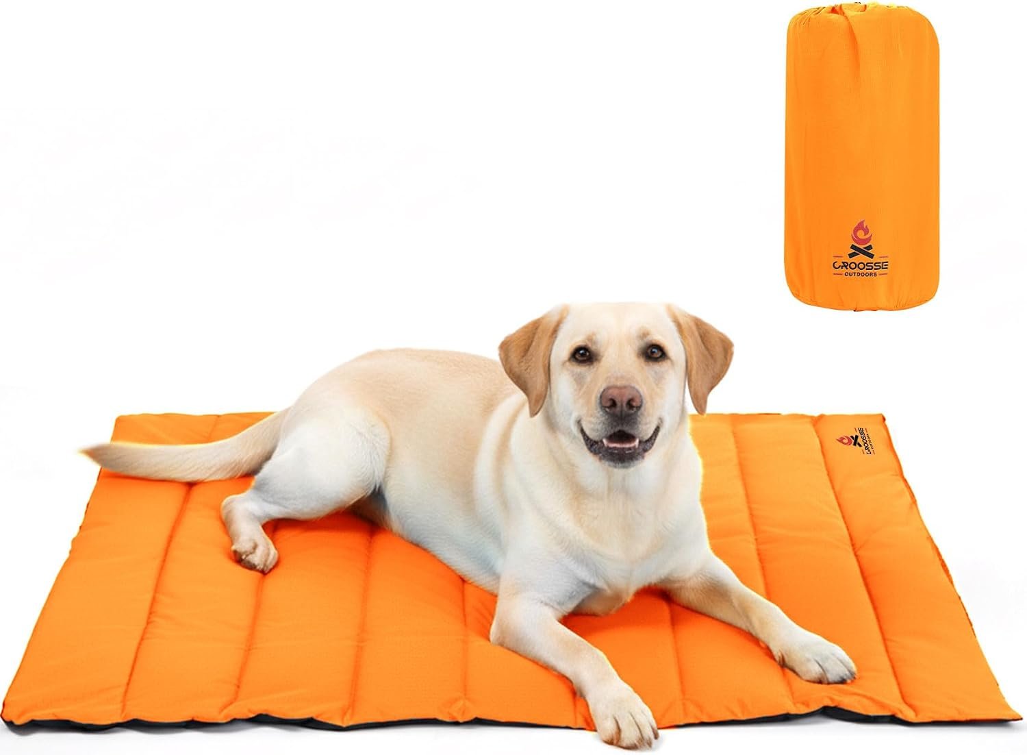 Waterproof Outdoor Dog Bed, Foldable Travel Camping Dog Mat with Carry Bag Waterproof Outdoor Dog Bed, Foldable Travel Camping Dog Mat with Carry Bag