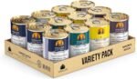 Weruva Classic Dog Food, Variety Pack, Baron's Batch, Wet Dog Food, 14oz Cans (Pack of 12)